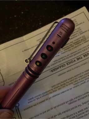 TalkGirl FX+ Pen vintage 90s toy